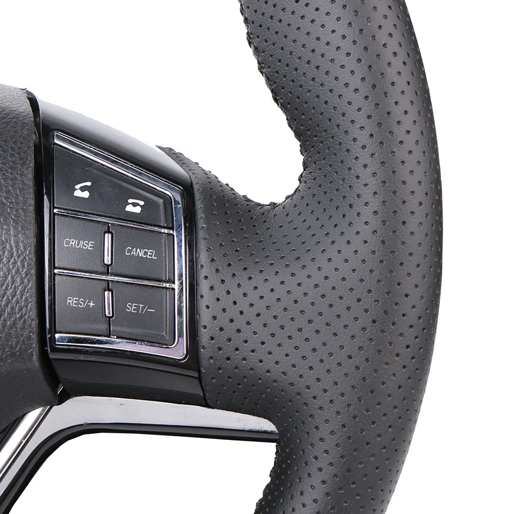 DIY заказной чехол рулевого колеса автомобиля для Toyota Verso EZ Avensis Авто искусственная