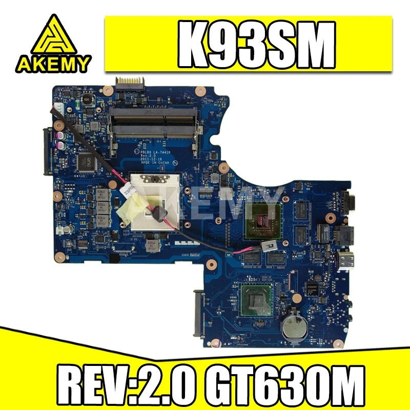 PBL80 LA-7441P REV: 2,0 материнская плата для ноутбука ASUS K93SV K93SM K93S K93 Тестовая оригинальная материнская плата GT630M
PBL80 LA-7441P REV: 2,0 материнская плата для ноутбука ASUS K93SV K93SM K93S K93 Тестовая оригинальная материнская плата GT630M