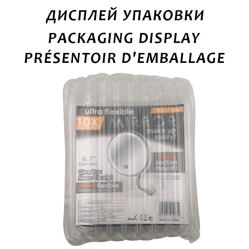 Flexible Led Makeup Mirror Magnifying Cosmetic Mirror with Light Vanity Make up Grossissant 10X Mirrors Droppship & Sucker
Flexible Led Makeup Mirror Magnifying Cosmetic Mirror with Light Vanity Make up Grossissant 10X Mirrors Droppship & Sucker