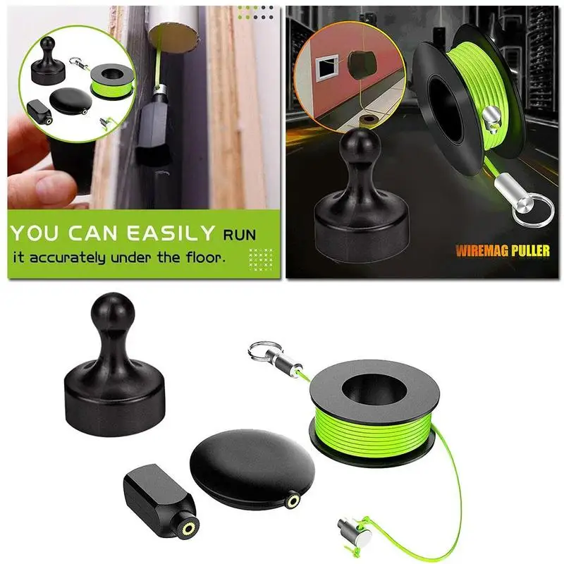 Magnetic Threader Professional Zezzo WireMag Puller Wire Cable Running Puller Device Easy Use Hand Tool In Stock
Magnetic Threader Professional Zezzo WireMag Puller Wire Cable Running Puller Device Easy Use Hand Tool In Stock
