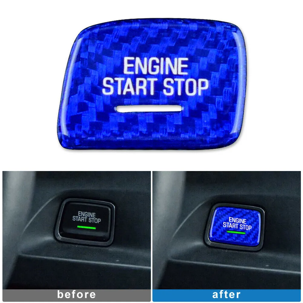 Accessories Switch Decorative Cover Blue Button Sticker Carbon Fiber Engine Parts
Accessories Switch Decorative Cover Blue Button Sticker Carbon Fiber Engine Parts