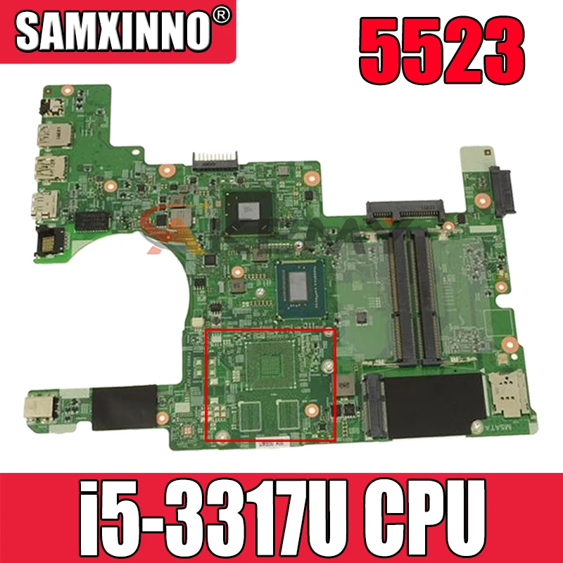 Оригинальная материнская плата для ноутбука DELL Inspiron 5523 Core I5 15 дюймов материнская плата CN-0P7HF7 0P7HF7 11307-1 SR0N8 i5-3317U Процессор
Оригинальная материнская плата для ноутбука DELL Inspiron 5523 Core I5 15 дюймов материнская плата CN-0P7HF7 0P7HF7 11307-1 SR0N8 i5-3317U Процессор