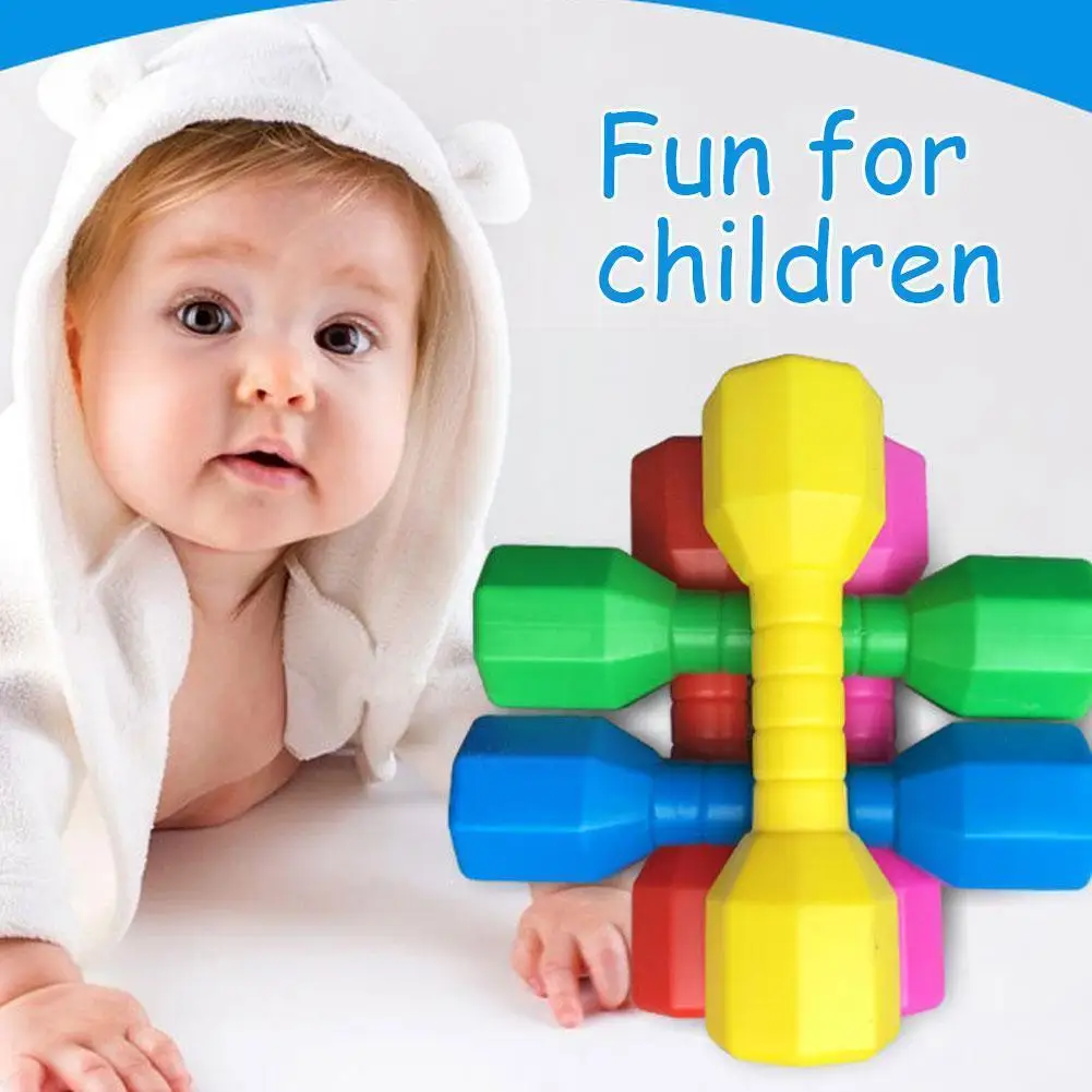 1pcs Kids Fitness Equipment Kindergarten Pe Exercise Exercise Fitness Dancing Home Dumbbells Weights Props Hand Toys Childr I9F5
1pcs Kids Fitness Equipment Kindergarten Pe Exercise Exercise Fitness Dancing Home Dumbbells Weights Props Hand Toys Childr I9F5