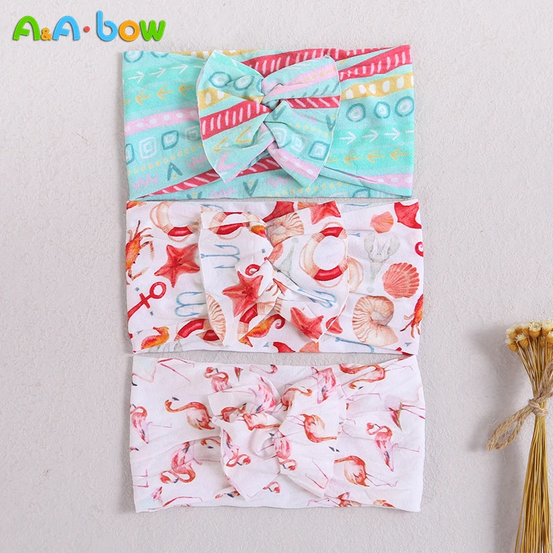 Printed Baby Bow Headband Nylon Girls Hair Band Elastic Headwear for Child Turban Newborn Baby Hair Accessories
Printed Baby Bow Headband Nylon Girls Hair Band Elastic Headwear for Child Turban Newborn Baby Hair Accessories