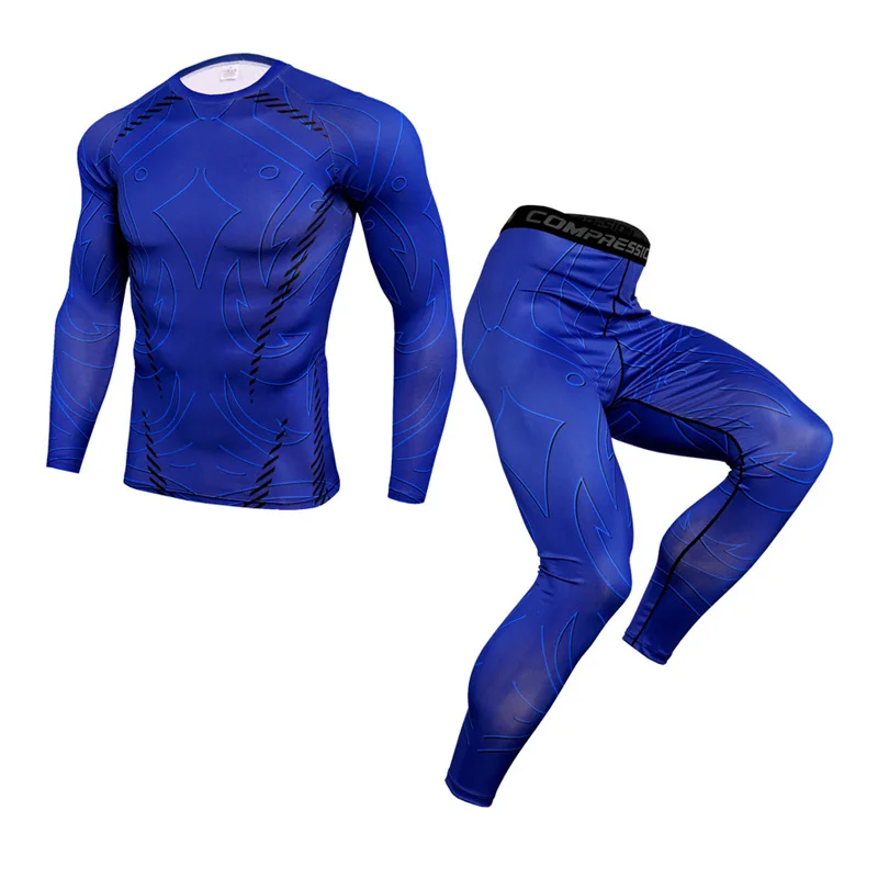 Men's outdoor fitness sports suit men's quick-drying Rashgard MMA basketball stretch running fitness clothes 2020 new two-piece
Men's outdoor fitness sports suit men's quick-drying Rashgard MMA basketball stretch running fitness clothes 2020 new two-piece