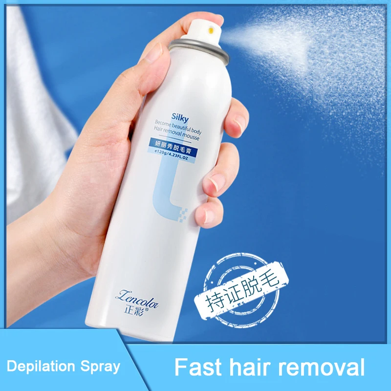 120g Depilation Spray Quick Hair Removal Cream Not Stimulate Unisex Hair Removal Mousse
120g Depilation Spray Quick Hair Removal Cream Not Stimulate Unisex Hair Removal Mousse