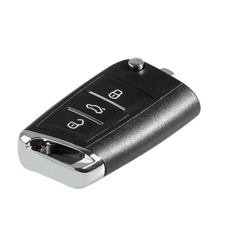 KEYECU 5 Pieces Xhorse XKMQB1EN for VW MQB Style English Version Flip Universal Wired Remote Key - 3 Buttons - for VVDI Key Tool
KEYECU 5 Pieces Xhorse XKMQB1EN for VW MQB Style English Version Flip Universal Wired Remote Key - 3 Buttons - for VVDI Key Tool
