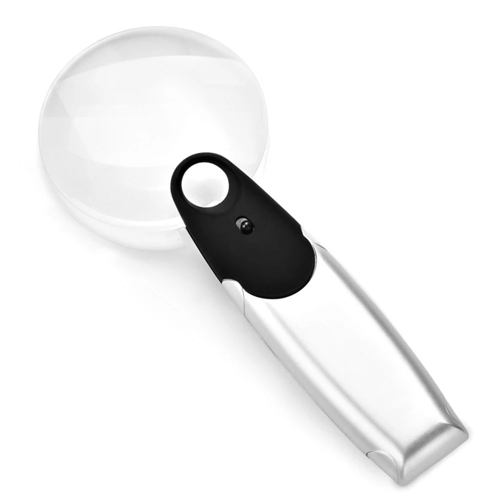 Magnifier 20X/30X Hangheld Desk Type Magnifying Glass Lens with LED Light for Reading Low Vision Seniors(Battery Not Included)
Magnifier 20X/30X Hangheld Desk Type Magnifying Glass Lens with LED Light for Reading Low Vision Seniors(Battery Not Included)