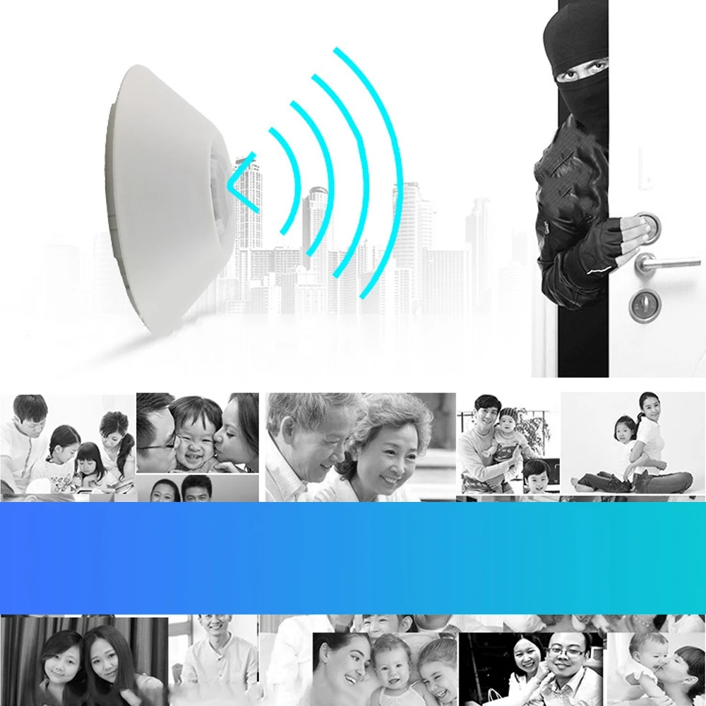12V Motion Sensor Alarm Wireless Infrared Home Security System PIR Motion Detector Alert 360 Field of View
12V Motion Sensor Alarm Wireless Infrared Home Security System PIR Motion Detector Alert 360 Field of View