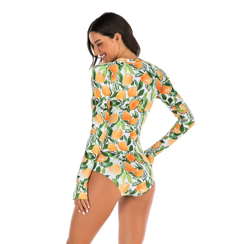 Surfsuit sunscreen swimsuit Waist Monokini Quick Drying Swimwear Biquini Bikini Bather banador traje de surf bano Maillot debain
Surfsuit sunscreen swimsuit Waist Monokini Quick Drying Swimwear Biquini Bikini Bather banador traje de surf bano Maillot debain