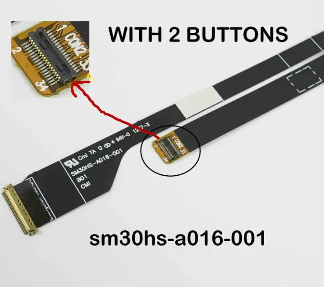 Laptop LED LCD LVDS Cable SM30HS-A016-001 For ACER Aspire S3-951 S3-391 S3-371 MS2346
Laptop LED LCD LVDS Cable SM30HS-A016-001 For ACER Aspire S3-951 S3-391 S3-371 MS2346