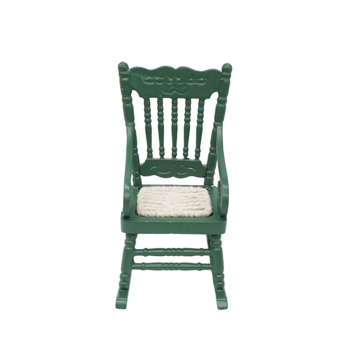 Mini Chair Miniature Wooden Rocking Chair with Armrest for Dollhouse White/Green/Red
Mini Chair Miniature Wooden Rocking Chair with Armrest for Dollhouse White/Green/Red