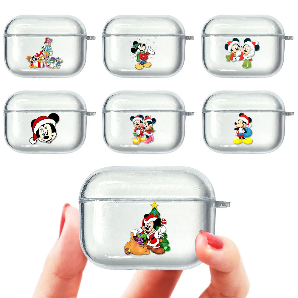 Mickey Christmas Soft TPU Case For Apple Airpods Pro 3 Transparent Bluetooth Wireless Headphone Earphone Box Protective Cover
Mickey Christmas Soft TPU Case For Apple Airpods Pro 3 Transparent Bluetooth Wireless Headphone Earphone Box Protective Cover