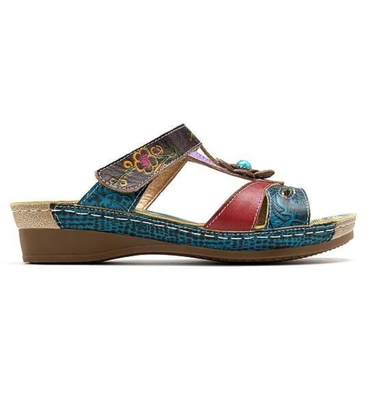 Women's Shoes Velcro Plus Size Sandals Color Matching Slippers Embroidered Ethnic Flower Sandals and Slippers
Women's Shoes Velcro Plus Size Sandals Color Matching Slippers Embroidered Ethnic Flower Sandals and Slippers