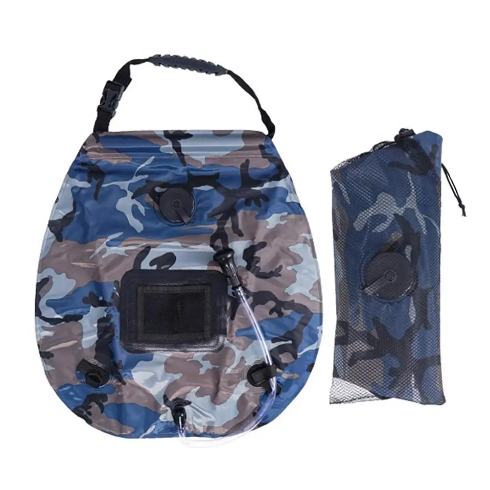 Outdoor Shower Bag Portable Folding 20L Large Capacity Solar Hot Water Bottle Shower Bag Self-driving Camping Water Storage Bag 
Outdoor Shower Bag Portable Folding 20L Large Capacity Solar Hot Water Bottle Shower Bag Self-driving Camping Water Storage Bag