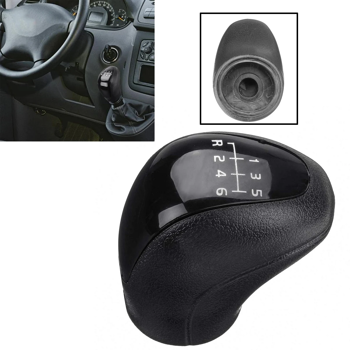 6 Speed Gear Shift Knob Head Cover Shifter Lever Stick for Mercedes Benz W639 Vito Viano Sprinter II Fit VW-Crafter Car Styling
6 Speed Gear Shift Knob Head Cover Shifter Lever Stick for Mercedes Benz W639 Vito Viano Sprinter II Fit VW-Crafter Car Styling
