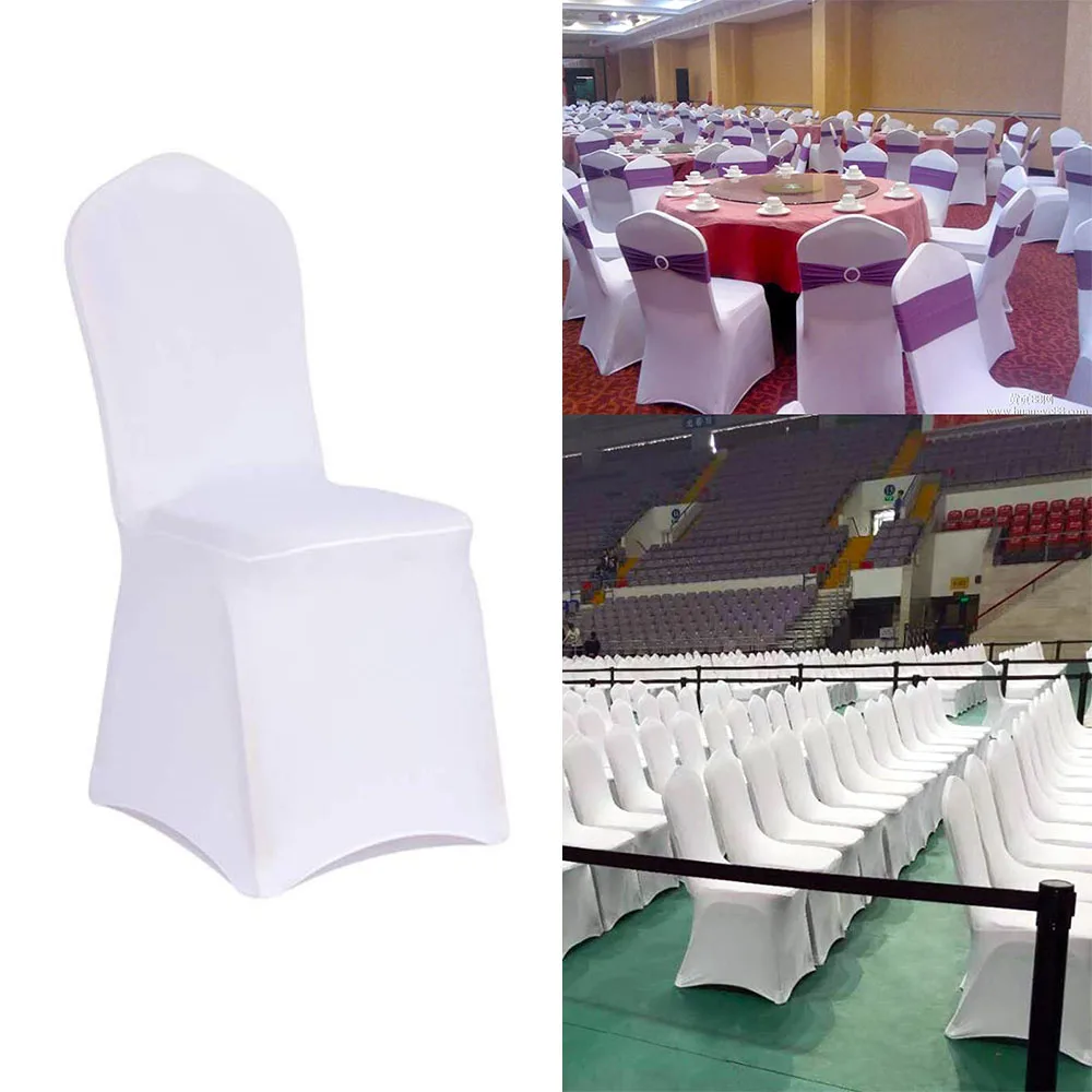 Universal Stretch Wedding Chair Covers Spandex Polyester Slipcovers for Wedding Party Dining Banquet Event White Seat Covers
Universal Stretch Wedding Chair Covers Spandex Polyester Slipcovers for Wedding Party Dining Banquet Event White Seat Covers