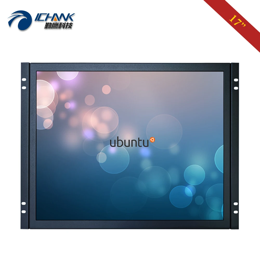 ZK170TC 59L/17 дюймов 1280x1024 HDMI VGA USB Встроенный открытый корпус Поддержка Linux Ubuntu Raspbian Debian