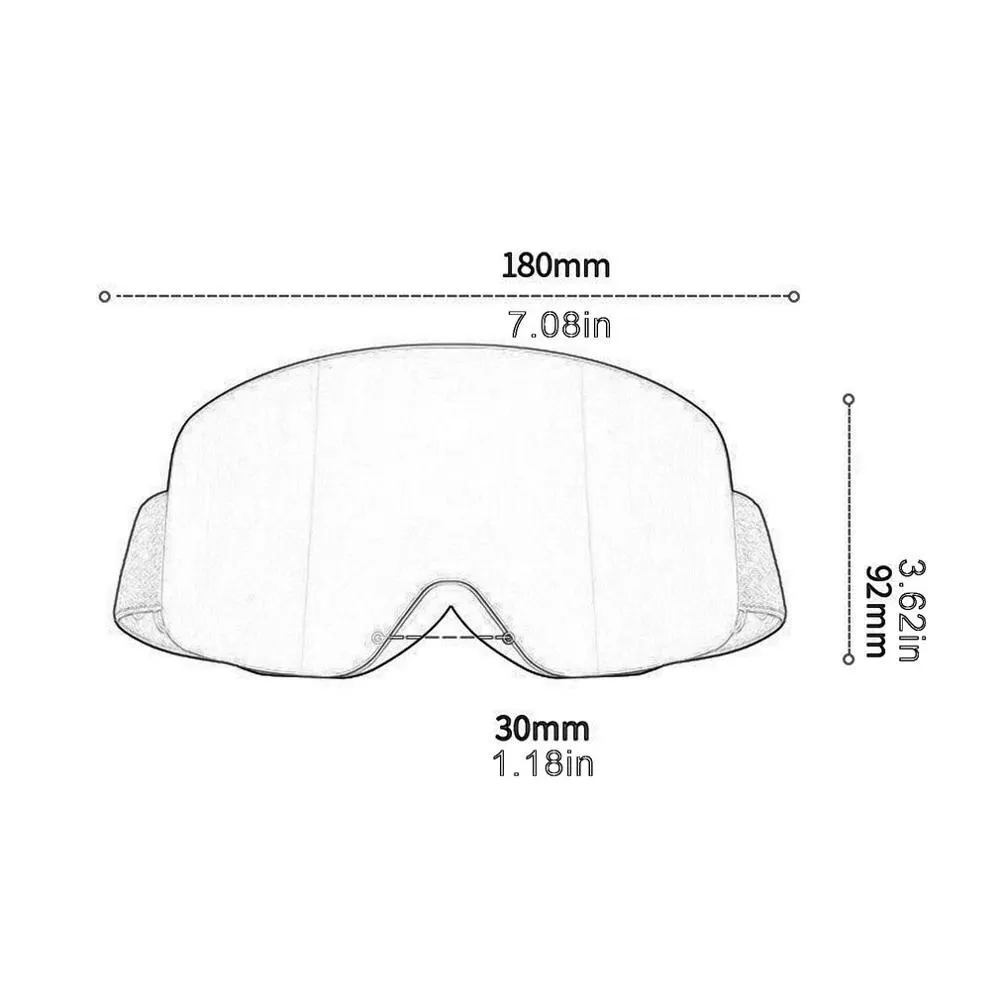Cylindrical Real Film Ski Goggles Double Layer Anti-fog Snow Goggles Full Face Nose Shield Durable Goggles
Cylindrical Real Film Ski Goggles Double Layer Anti-fog Snow Goggles Full Face Nose Shield Durable Goggles