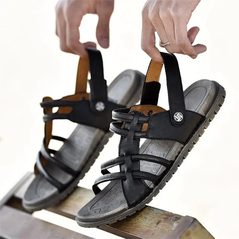 2021 New Men's Shoes Fashion Casual Summer Cool Solid Color PU Strap Combination Open Toe Flat Heel Comfortable Sandals 3KC342
2021 New Men's Shoes Fashion Casual Summer Cool Solid Color PU Strap Combination Open Toe Flat Heel Comfortable Sandals 3KC342