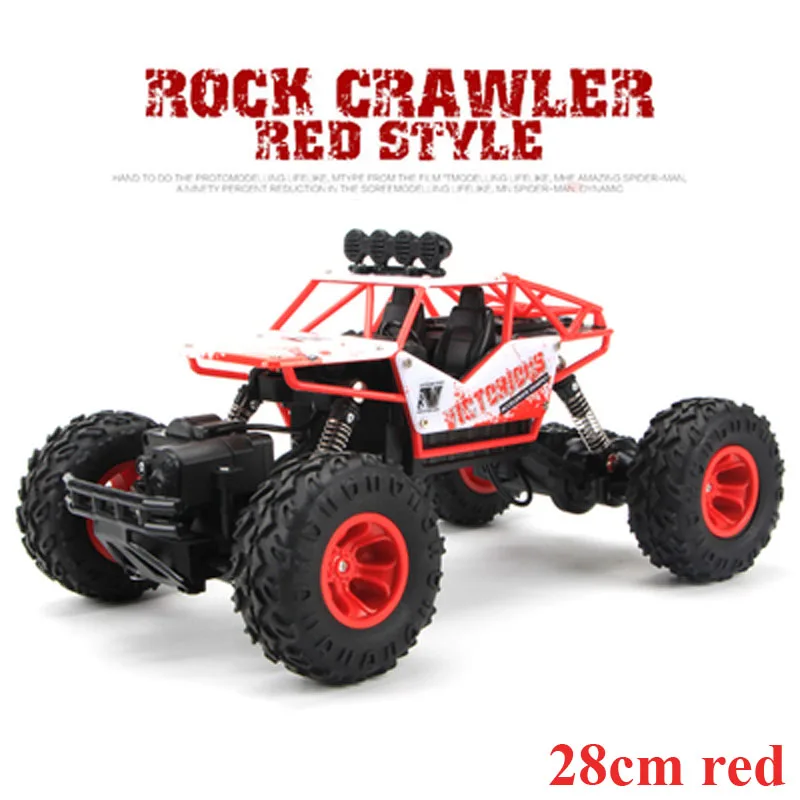 

RC Car 4WD 2.4GHz climbing Car 4x4 Double Motors Bigfoot Car Remote Control Model Off-Road Vehicle Toy Toy child boy