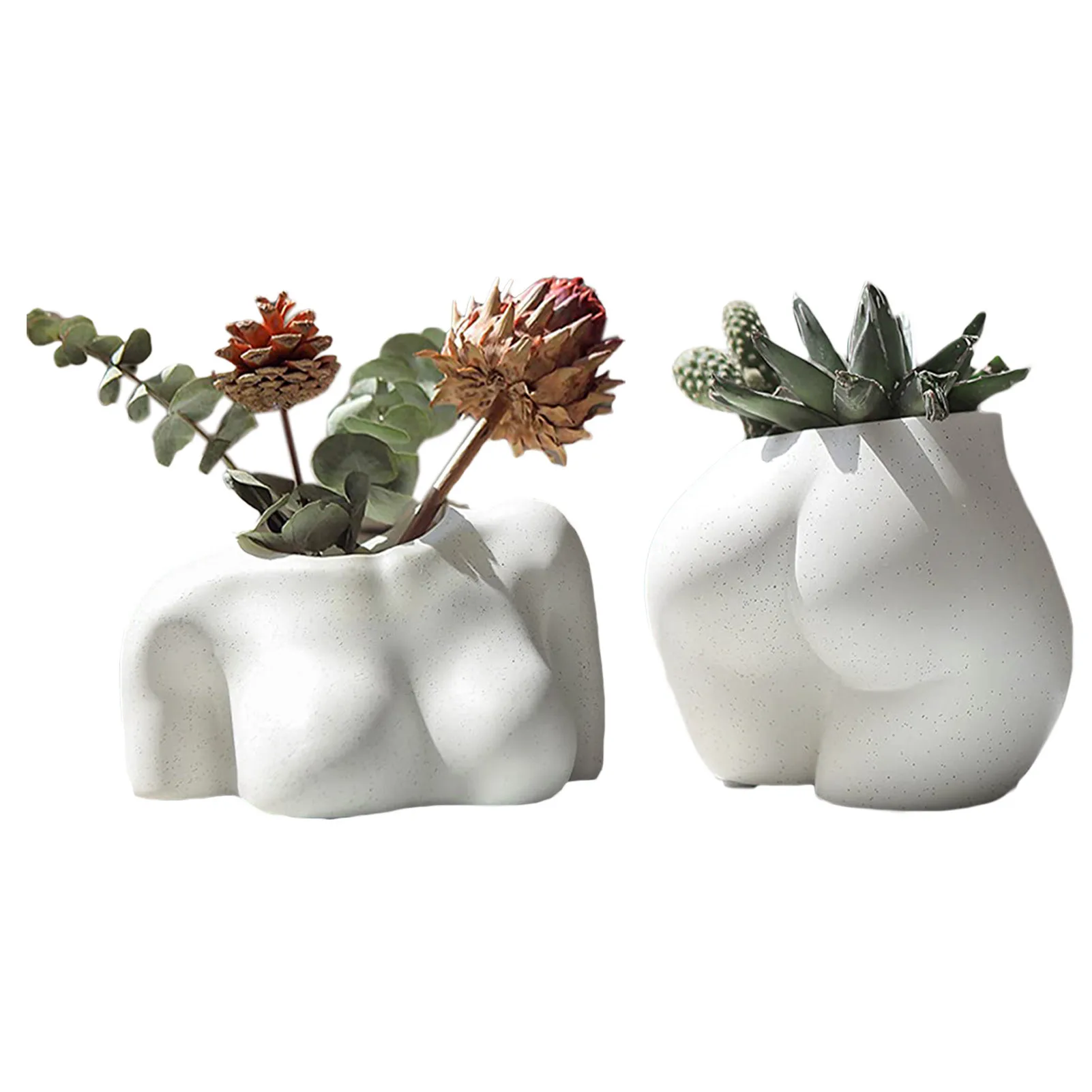 Bust/Buttocks Sculpture Vase Resin Living Room Garden Decoration Nordic Female Body Art Ornament Room Flower Decorative Pot
Bust/Buttocks Sculpture Vase Resin Living Room Garden Decoration Nordic Female Body Art Ornament Room Flower Decorative Pot