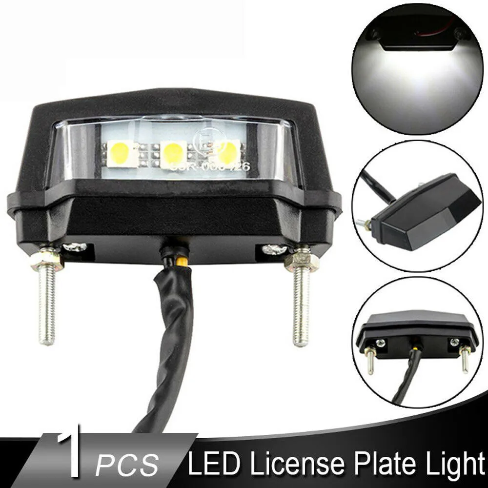 Car Motorcycle Number License Plate Lights 12V LED Universal Auto Tail Front Screw Bolt Bulbs Lamps Light Source
Car Motorcycle Number License Plate Lights 12V LED Universal Auto Tail Front Screw Bolt Bulbs Lamps Light Source