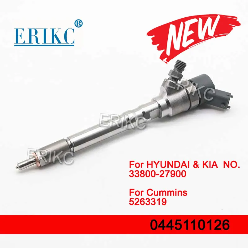 0445110126 Auto Pump Parts Injector 0 445 110 126 Fuel Common Rail Diesel Injector 0445 110 126 for HYUNDAI KIA 33800-27900
0445110126 Auto Pump Parts Injector 0 445 110 126 Fuel Common Rail Diesel Injector 0445 110 126 for HYUNDAI KIA 33800-27900