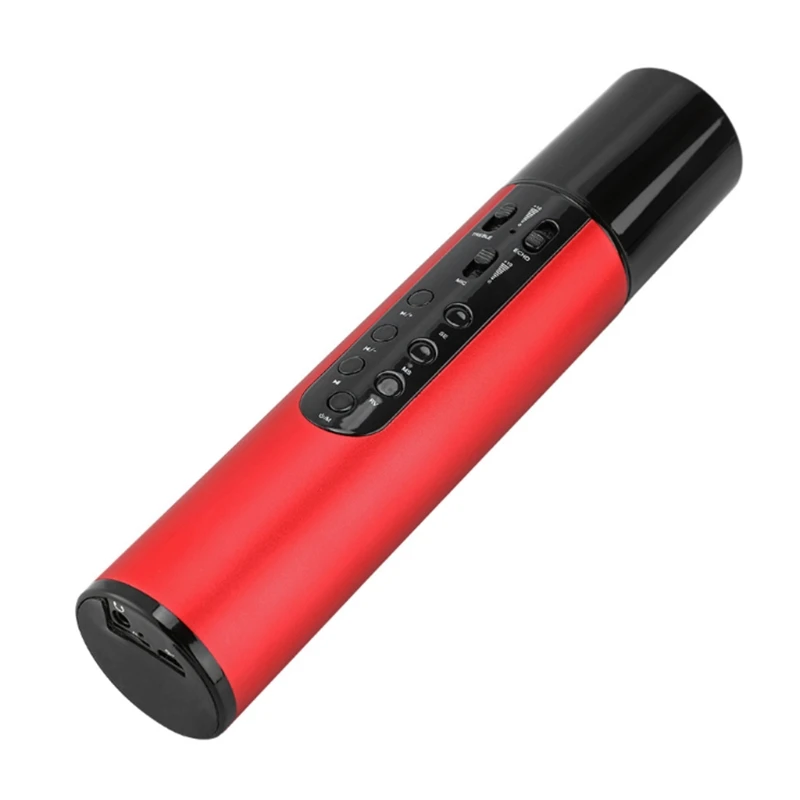 Wireless Bluetooth Microphone for Live Broadcast Singing Built-In Sound Card with Speaker C7AB
Wireless Bluetooth Microphone for Live Broadcast Singing Built-In Sound Card with Speaker C7AB