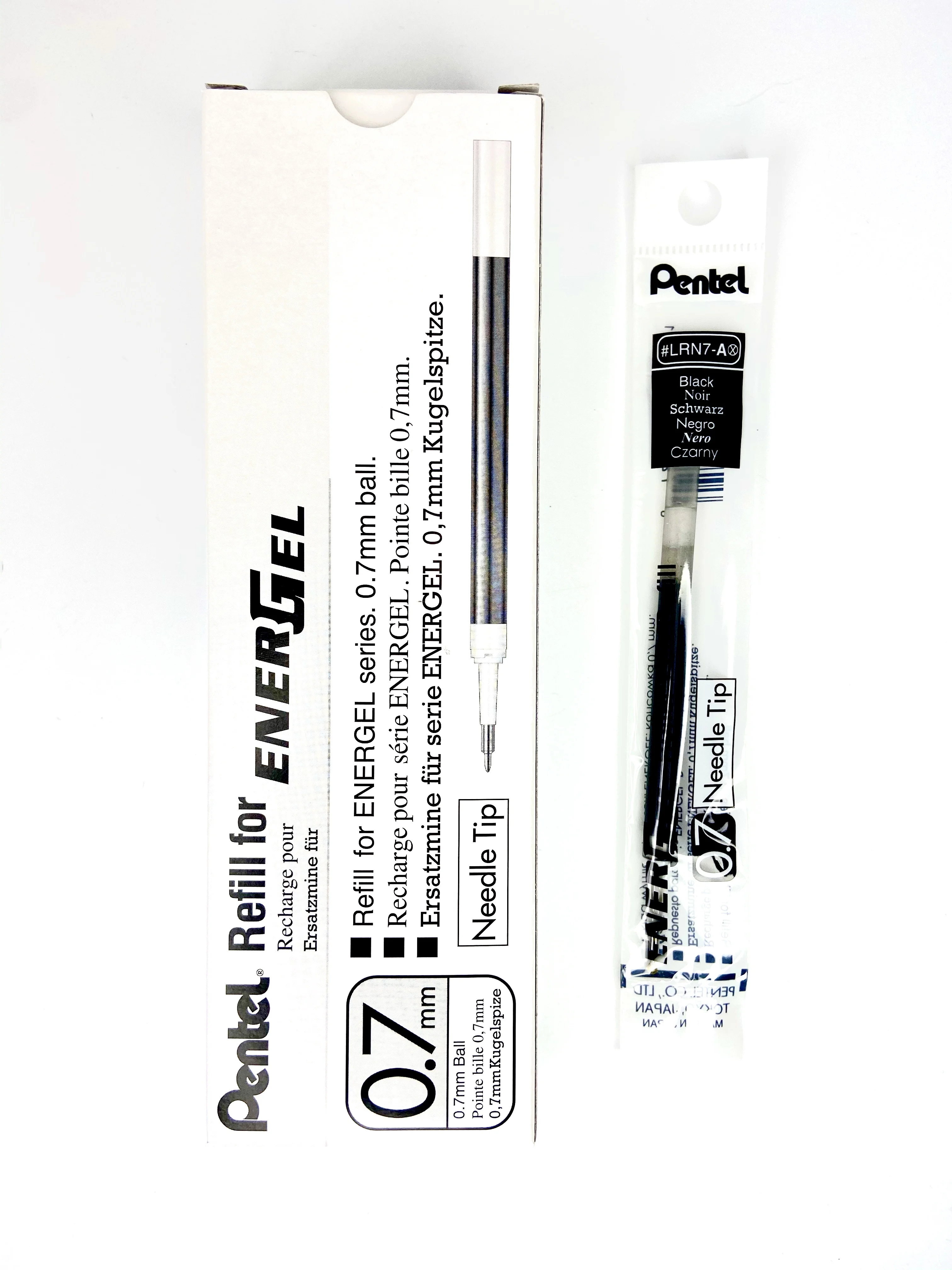 

Pentel Energel Gel Refill LRN5 LRN4 0.5/0.4mm for BLN75 / BLN105 smooth and quick-drying student stationery supplies