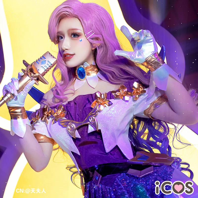 2020 Game LOL New Skin Seraphine Singer Cosplay Costume Shining Seraphine New dress Halloween Costumes for Women
2020 Game LOL New Skin Seraphine Singer Cosplay Costume Shining Seraphine New dress Halloween Costumes for Women