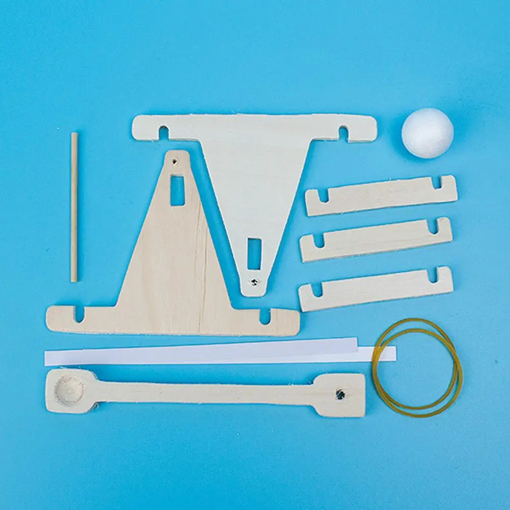 Children Scientific Experiment DIY Trebuchet Toy Model Wooden Handmade Toys Gift Kits
Children Scientific Experiment DIY Trebuchet Toy Model Wooden Handmade Toys Gift Kits