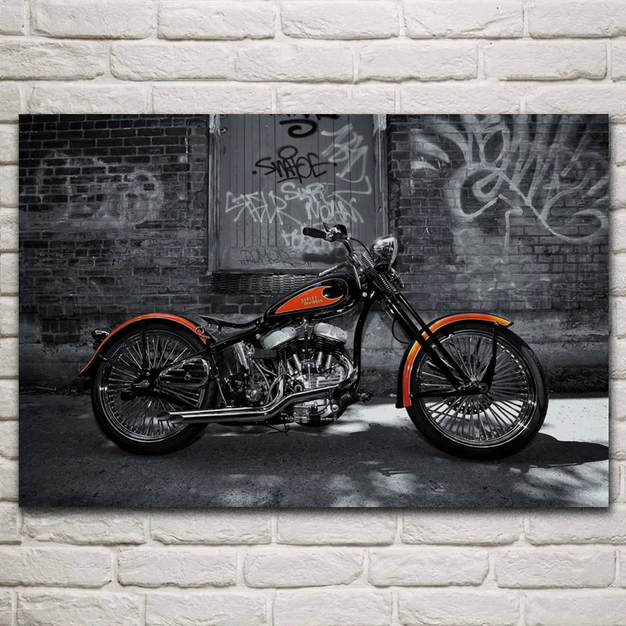 Vintage custom motorcycle figure bobber bike artwork fabric posters on the wall picture home art living room decoration KP606
Vintage custom motorcycle figure bobber bike artwork fabric posters on the wall picture home art living room decoration KP606