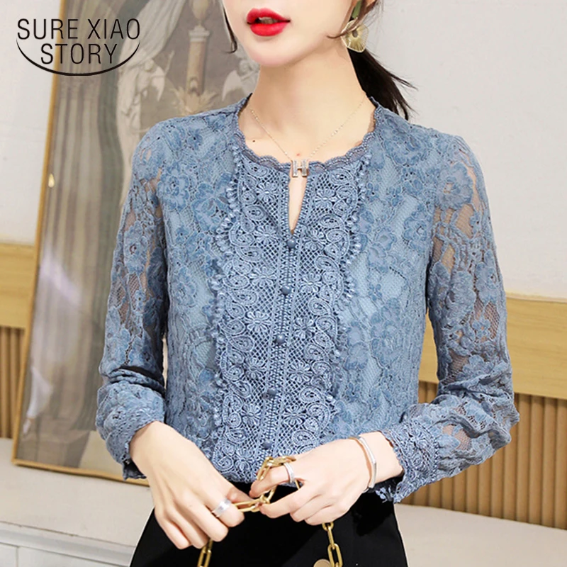 Autumn Vintage Lace Blouse Women 2021 New Long Sleeve Solid Casual Women Blouses Office Lady Long Sleeve Shirt Women Tops 11303
Autumn Vintage Lace Blouse Women 2021 New Long Sleeve Solid Casual Women Blouses Office Lady Long Sleeve Shirt Women Tops 11303