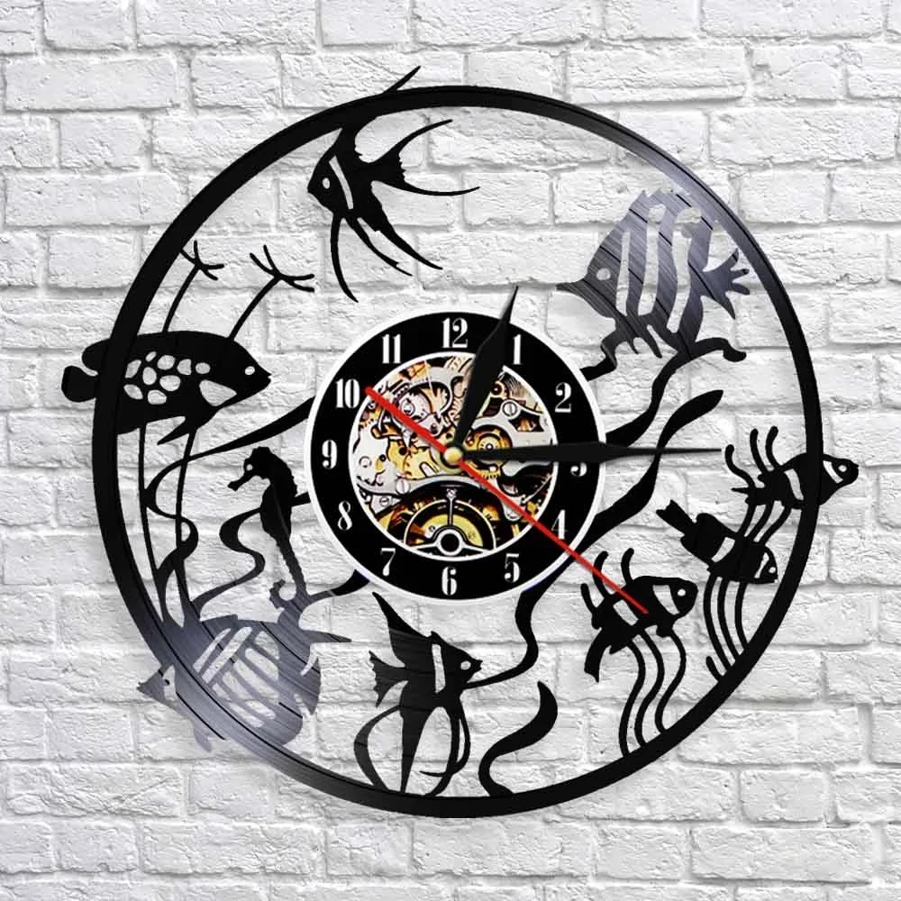 Настенные часы для аквариума, резные граммофоны с виниловой пластиной и золотыми рыбками, Декор для дома, тропические рыбки, морские животн...
Настенные часы для аквариума, резные граммофоны с виниловой пластиной и золотыми рыбками, Декор для дома, тропические рыбки, морские животн...