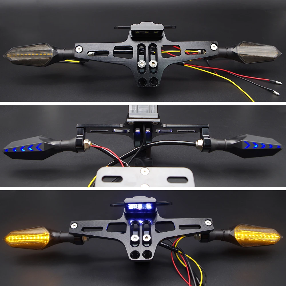 Motorcycle Rear License Plate Mount Holder and Turn Signal Light For HONDA zoomer plate light honda transalp 600 pcx 125 125 msx
Motorcycle Rear License Plate Mount Holder and Turn Signal Light For HONDA zoomer plate light honda transalp 600 pcx 125 125 msx