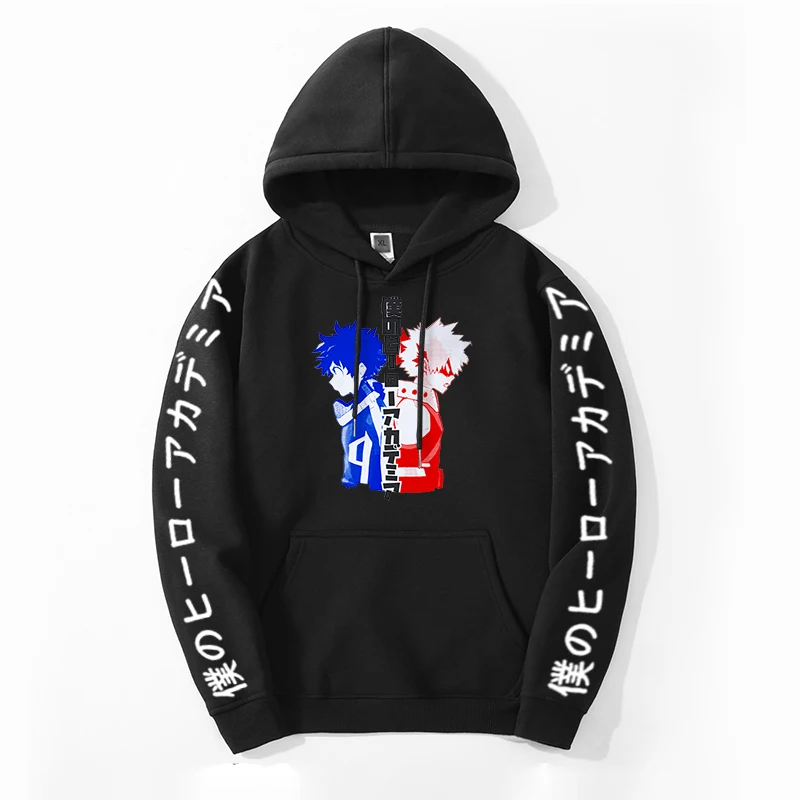Толстовка Boku No Hero моя геройская академия, Мужская толстовка большого размера, пуловер в стиле Харадзюку с принтом, японское аниме Моя геройс...
Толстовка Boku No Hero моя геройская академия, Мужская толстовка большого размера, пуловер в стиле Харадзюку с принтом, японское аниме Моя геройс...
