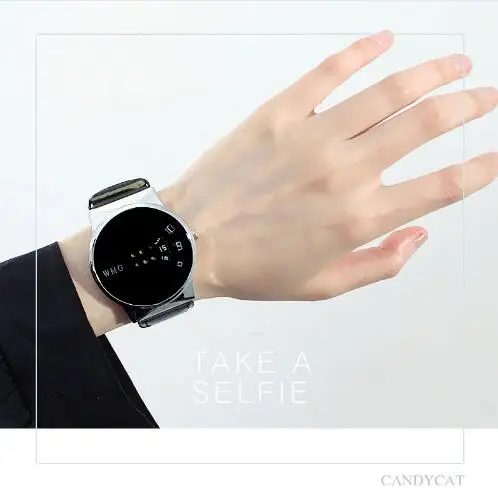 Часы WMG кварцевые, с кожаным ремешком, унисекс 
Часы WMG кварцевые, с кожаным ремешком, унисекс