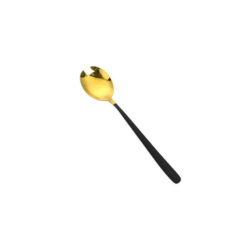 Color Matching Small round Spoon 304 Stainless Steel Household Spoon Portable Stirring Coffee Spoon Cake Dessert Spoon
Color Matching Small round Spoon 304 Stainless Steel Household Spoon Portable Stirring Coffee Spoon Cake Dessert Spoon