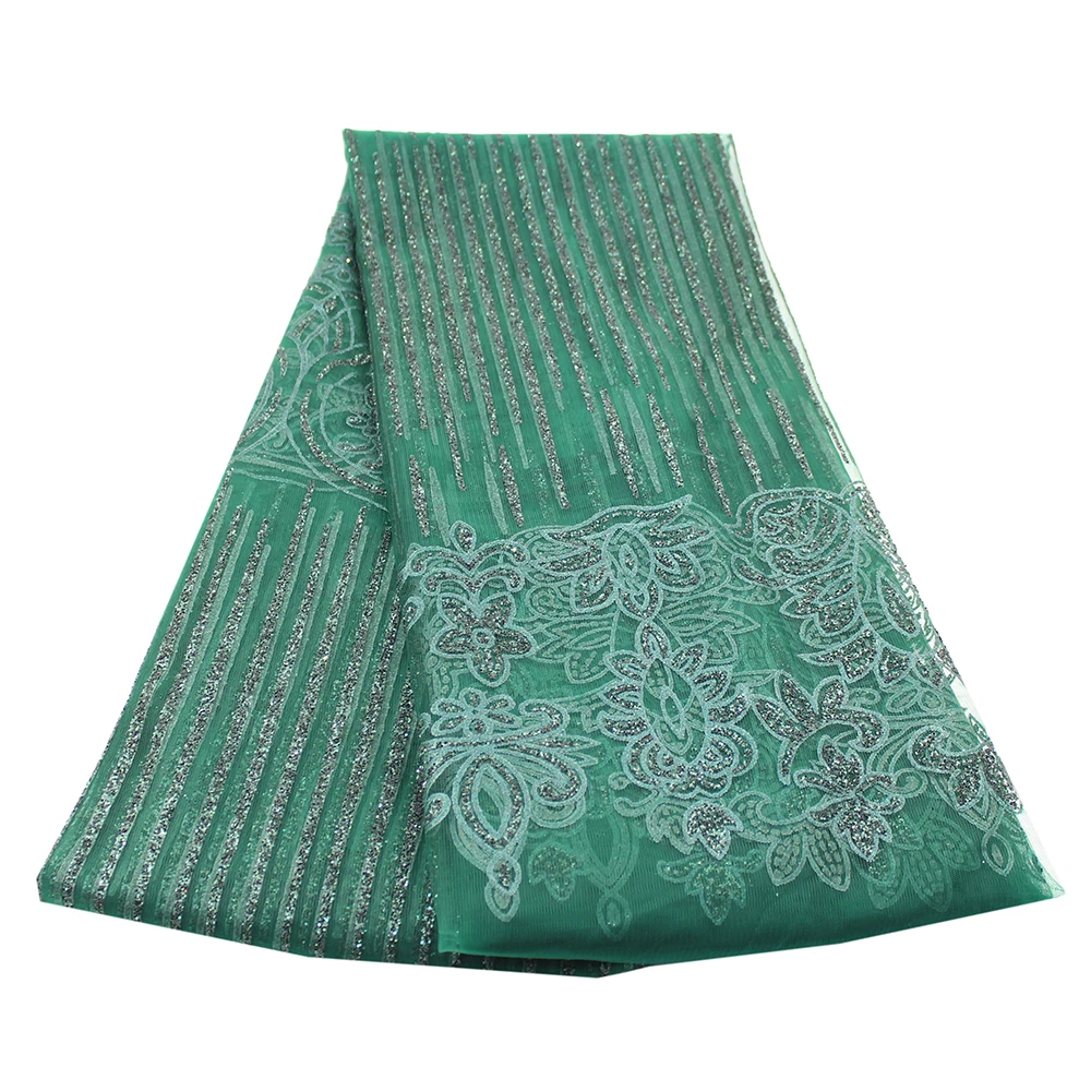 Dark Green/Champagne Vintage Luxury African Swiss Voile French Tulle Mesh Lace Fabrics with Sequins By Yard for Women Dress Gown
Dark Green/Champagne Vintage Luxury African Swiss Voile French Tulle Mesh Lace Fabrics with Sequins By Yard for Women Dress Gown