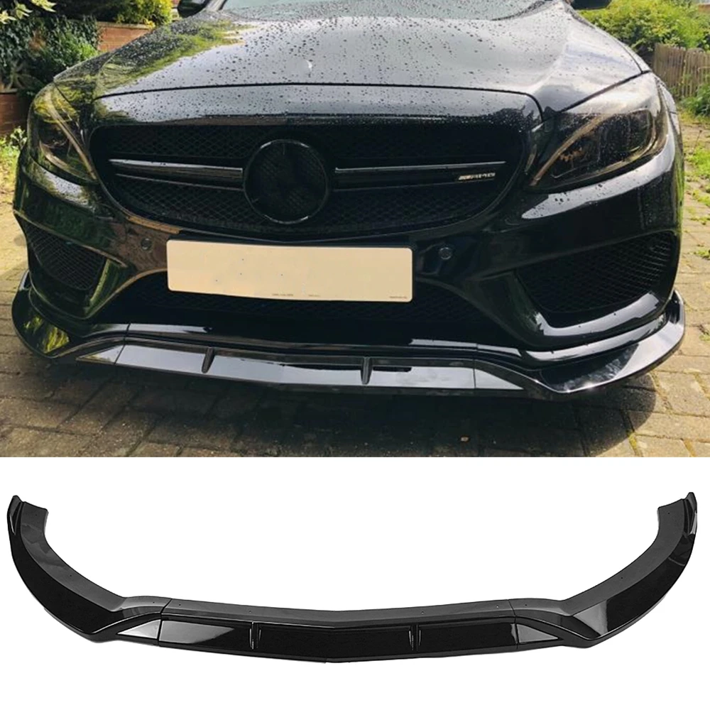 Front Spoiler Bumper Lip For Mercedes-Benz C-Class W205 Sport 2015-2018 C180 C250 C300 C400 Gloss Black Car Lower Blade Splitter
Front Spoiler Bumper Lip For Mercedes-Benz C-Class W205 Sport 2015-2018 C180 C250 C300 C400 Gloss Black Car Lower Blade Splitter