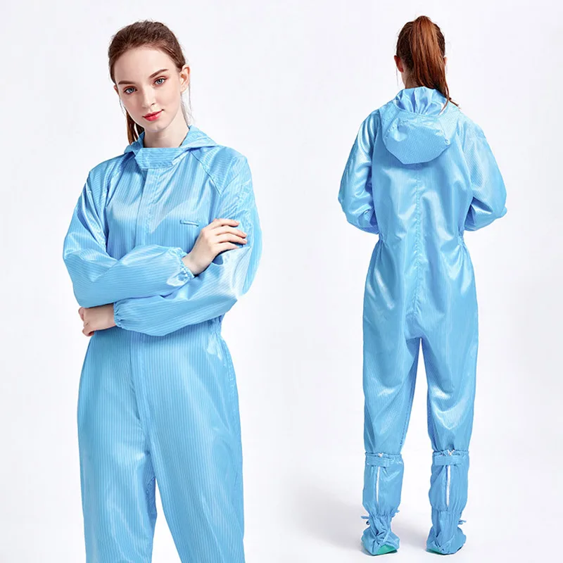 Anti-static Coveralls Cleanroom Clothes Hooded Work Garments Dust-proof Paint Workwear Unisex Protective Overalls
Anti-static Coveralls Cleanroom Clothes Hooded Work Garments Dust-proof Paint Workwear Unisex Protective Overalls