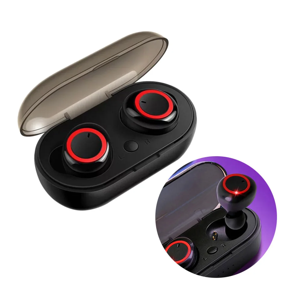 1 Set of Stereo Headphones Waterproof TWS Wireless Connection Sports Hi-fi Headphone (Black)
1 Set of Stereo Headphones Waterproof TWS Wireless Connection Sports Hi-fi Headphone (Black)