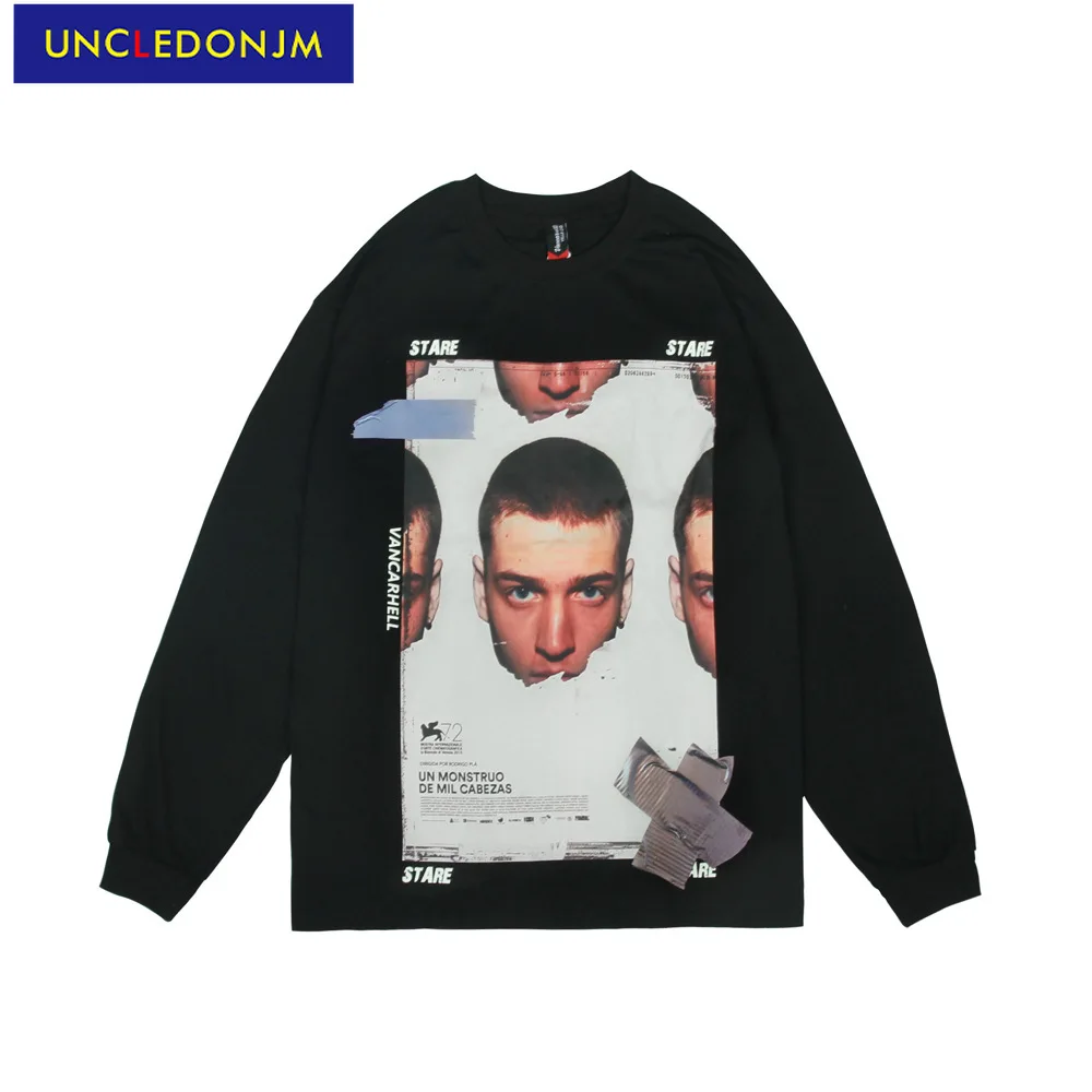 UNCLEDONJM Character graphic t shirts men clothing oversized t shirt streetwear mens t shirts Tops Tees long sleeve t-shirt T201
UNCLEDONJM Character graphic t shirts men clothing oversized t shirt streetwear mens t shirts Tops Tees long sleeve t-shirt T201