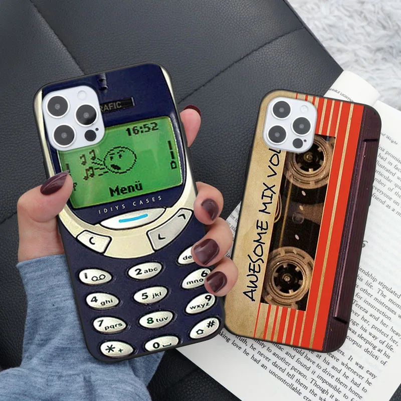 Чехол для телефона в стиле ретро Samsung Galaxy S20 FE S8 S9 S10 S10E J5 J7 2016 A5 A6 Plus A7 A8 2018|Бамперы| |