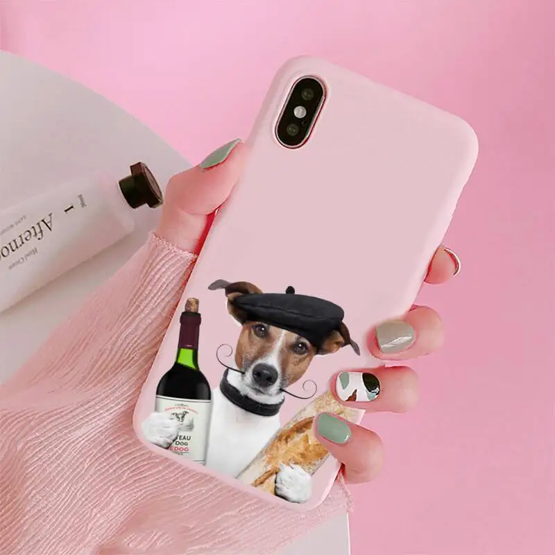 Jack Russell Terrier Dog Phone Case Candy Color Pink for iPhone 11 pro XS MAX 8 7 6 6S Plus X 5S SE 2020 XR
Jack Russell Terrier Dog Phone Case Candy Color Pink for iPhone 11 pro XS MAX 8 7 6 6S Plus X 5S SE 2020 XR
