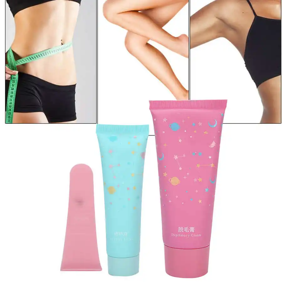 Hair Removal Cream Skin Body Care Depilatory Cream Nourishing Repair Solution Set 60+30g
Hair Removal Cream Skin Body Care Depilatory Cream Nourishing Repair Solution Set 60+30g