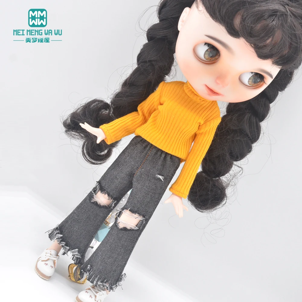 Clothes for doll fits Blyth Azone OB22 OB24 doll accessories fashion turtleneck sweater girl gift
Clothes for doll fits Blyth Azone OB22 OB24 doll accessories fashion turtleneck sweater girl gift