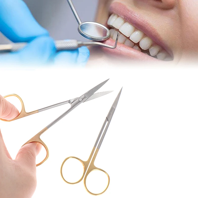 9.5CM bend head Ordinary cheap medical surgical eye scissors beauty scissors cut tissue scissors
9.5CM bend head Ordinary cheap medical surgical eye scissors beauty scissors cut tissue scissors