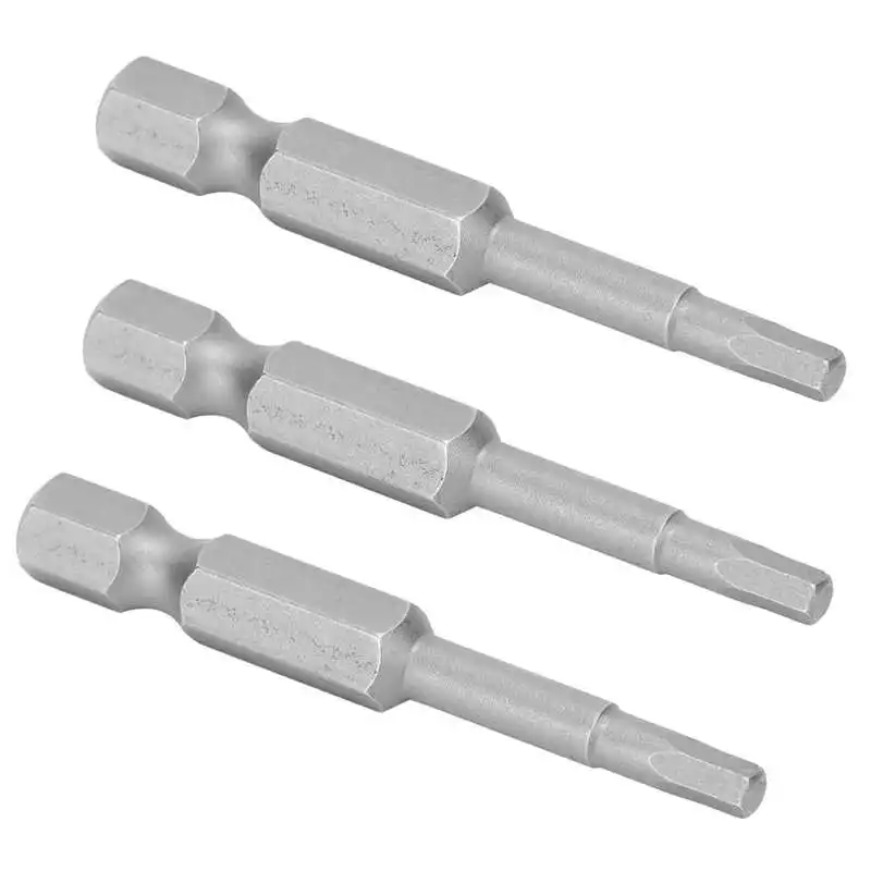 Screwdriver Bits Magnetic Head Alloy Steel Industrial Accessories